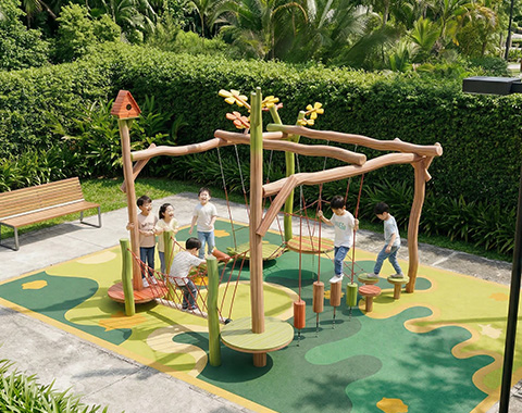 로비니아 놀이시설 이미지